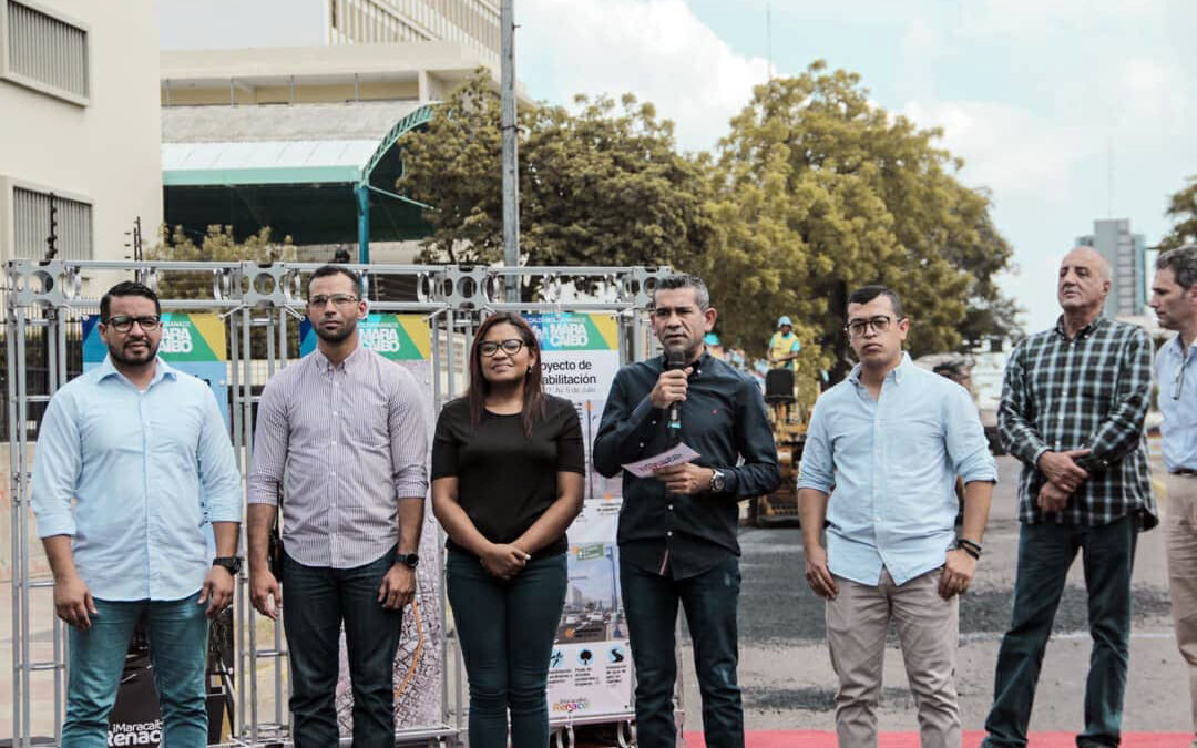 La Alcaldía Bolivariana de Maracaibo inició la recuperación del bulevar 5 de Julio